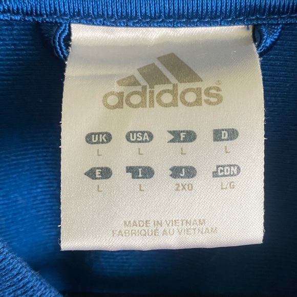 Men’s Adidas Original Zip up Jacket Large. - Picture 2 of 5